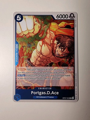 Portgas D. Ace One Piece Card Game OP07-053 Rare