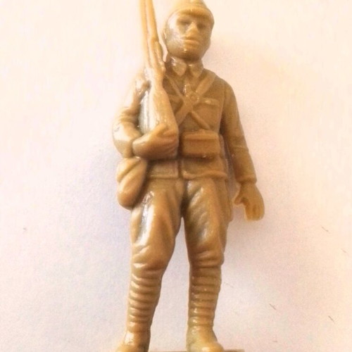 Set of Japanese Solpa soldier figures like new, vintage collectible toys