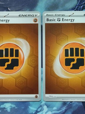Basic Fighting Energy 4 κάρτες reverse holo σαν καινούργιο