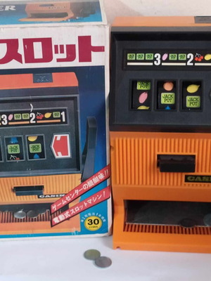 Epoch Super Slotter Slot Machine Japan 70's new in box