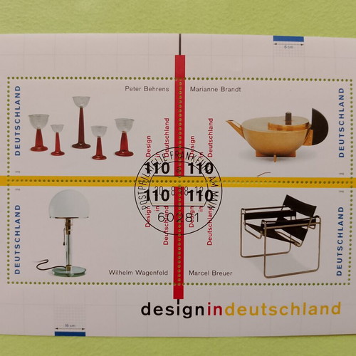 German stamps with first day of issue postmarks