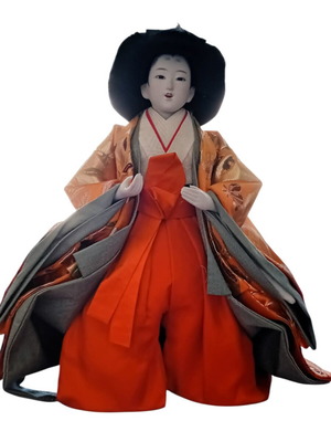 Hina Doll like new, traditional Japanese festival decoration