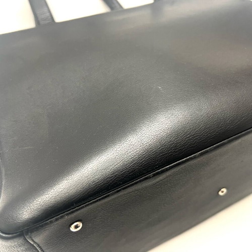 Connolly black leather tote bag used
