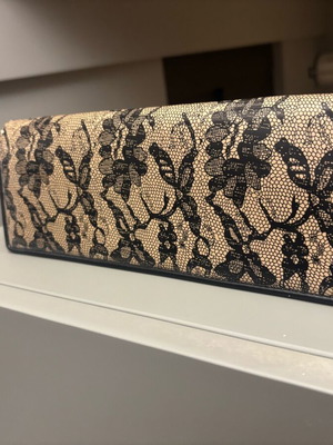 Aldo lace-effect envelope bag used