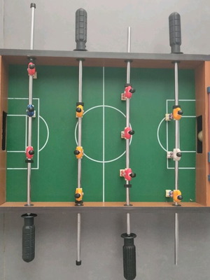 Wooden Foosball Table like new