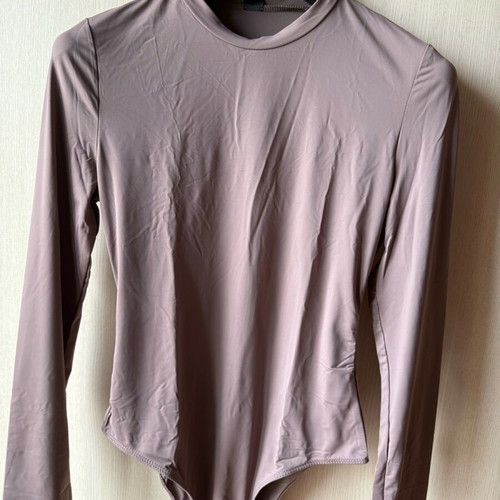 Shein bodysuit like new in mocha color size M