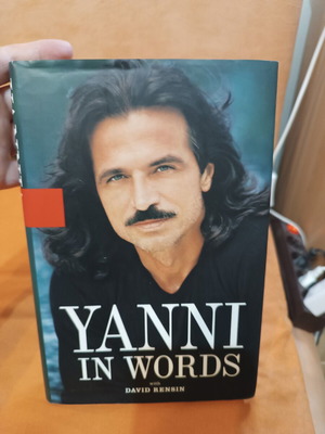 Yanni in Words hardcover book new, English