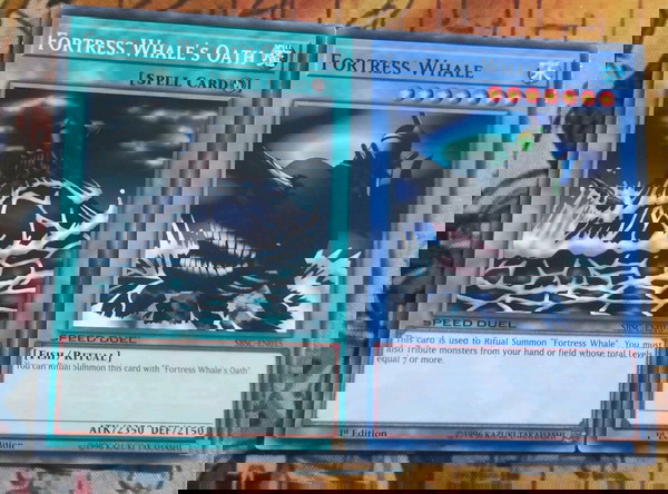 Fortress Whale και η τελετή του (Yugioh)