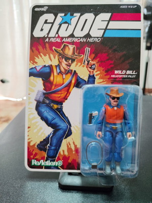 Φιγούρα Reaction GIJoe Wild Bill καινούργια