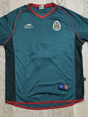 Φανέλα Mexico 2002 Garcia Aspe #8 Μουντιάλ σαν καινούργιο