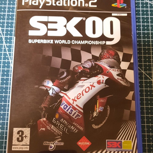 SBK 09 Superbike World Championship PS2 used, Black Label CIB