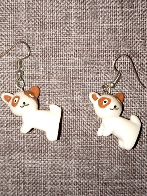 Dog earrings like new