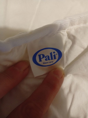 Pali baby crib duvet cover white cotton like new 90x129 cm