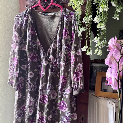 Romantic tunic La Redoute Collections like new, multicolored, size L