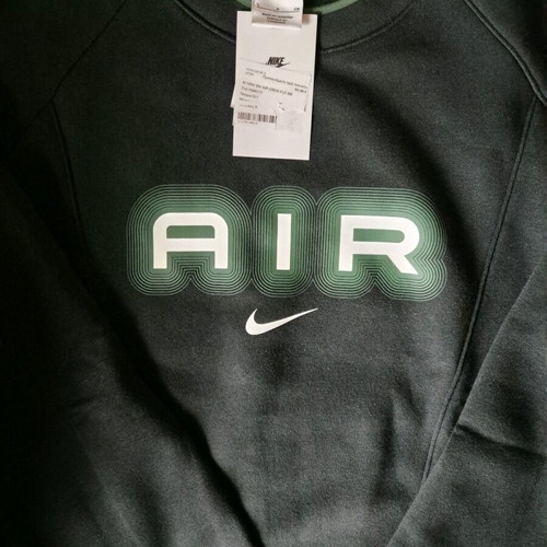 Nike Air sweatshirt original new, black, size S