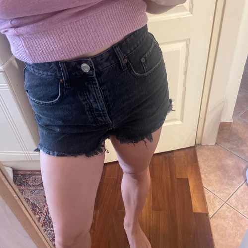 Jeans shorts black size 38