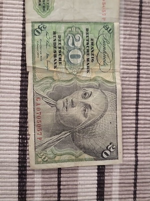 20 Dollar Banknote used, United States