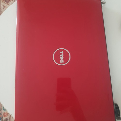Dell Inspiron 1545 laptop screen with top cover, hinges, camera, antenna used