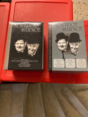 DVD Χοντρός και Λιγνός καινούργιο, πακέτο 11 τεμαχίων κωμωδία