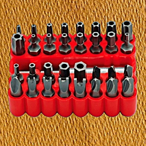 Adapters of various sizes for sockets and 32 FORCE bits like new