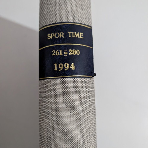 Spor Time Volume with Issues 261-280 1994 like new