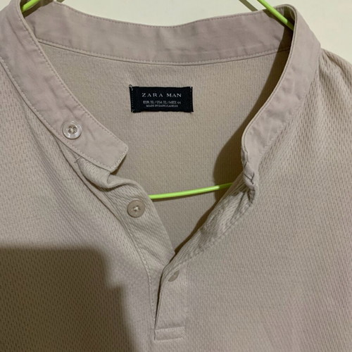 Zara man blouse size XL used, beige