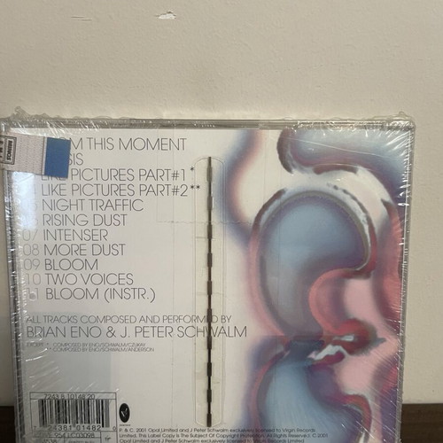 Brian Eno And J.Peter Schwalm Drawn From Live CD new