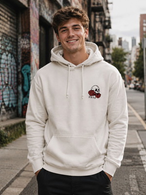 Vans Hoodie size S used, white
