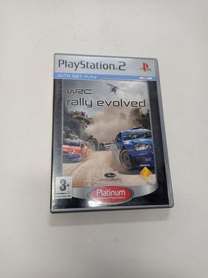 PlayStation 2 game WRC Rally Evolved Platinum used