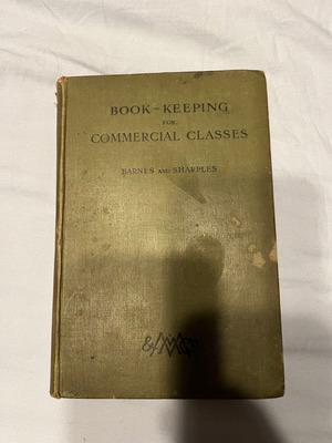 Счетоводство за търговски класове - Барнс и Шаплс (Macmillan, 1926)