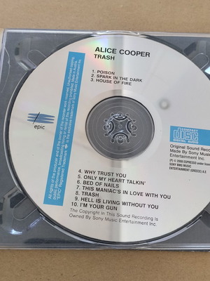 Alice Cooper Trash CD
