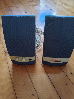 PC speakers used, economical option for beginners