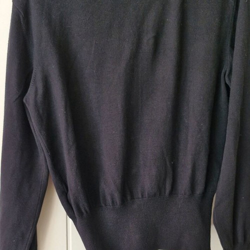 Louis Vuitton cardigan Uniformes, authentic piece, black, medium