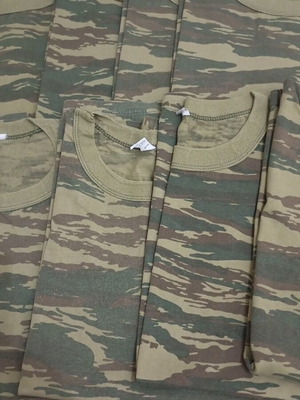Military T-shirts, pack of 8 for soldiers