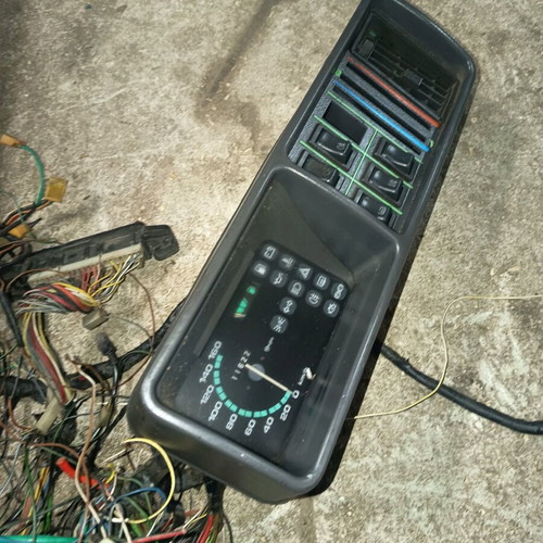 Seat Marbella - Fiat Panda complete dashboard used with switches