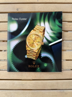 Rolex Oyster Catalogue used with English price references