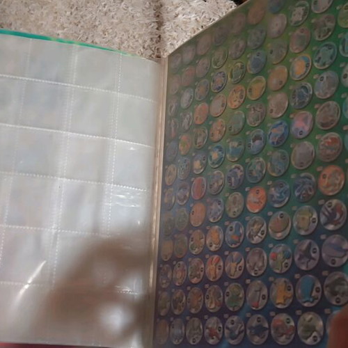 Pokémon Pickers album used with 210 pickers, 2 pieces