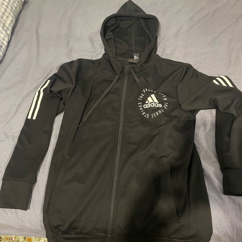 Adidas jacket black size M like new