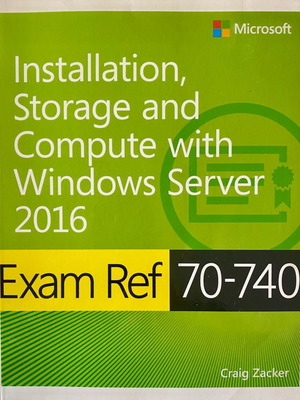 Microsoft MCSA books new, official, excellent condition