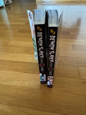 Demon Slayer manga books vol 17&23 like new, in English