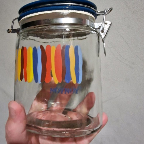 Jar with lid used