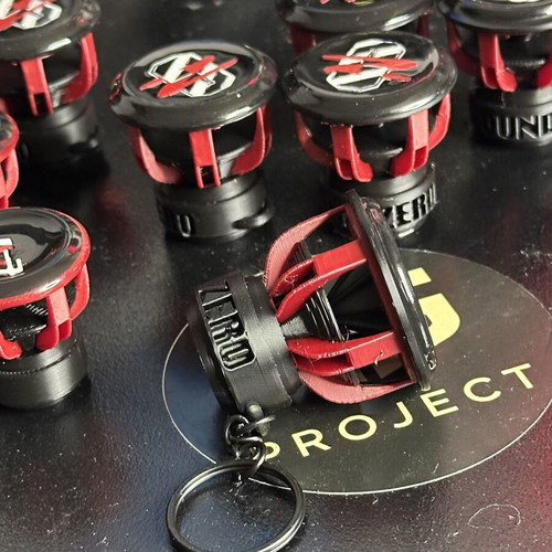 TRF-Groundzero car speaker keychain