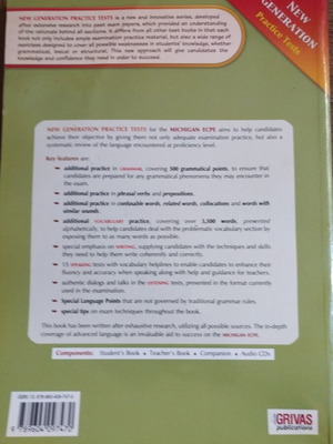 Michigan ECPE Practice Tests book