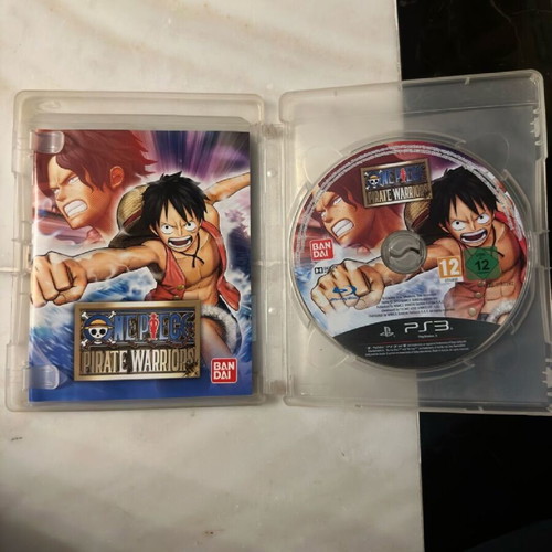 PS3 One Piece Pirate Warriors used, no cover, case broken