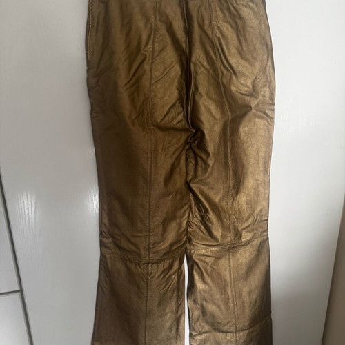 Sugarfree gold pants XS used, 34 cm waist