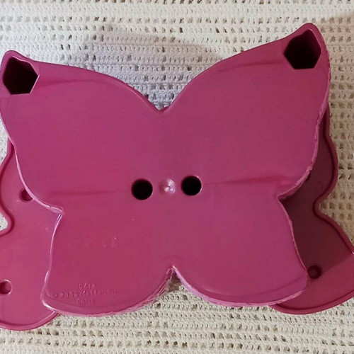 Barbie Glitter Butterfly Jewelry Box Mattel 2005 like new