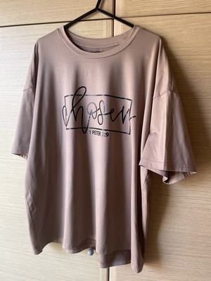Shein Oversized T Shirt M-L like new, black and beige