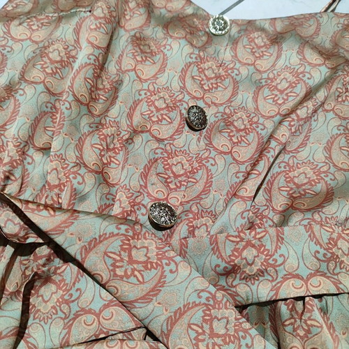Lynne overall shorts like new, brown and green