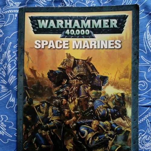 Space Marines book like new