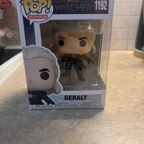 Funko Pop Geralt #1192 like new with box